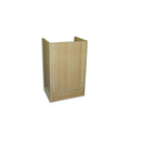 Maple Register Stand Showcases 24"L x 18"D x 38"H