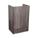 Dark Barn Wood Register Stand Showcases 24"L x 18"D x 38"H