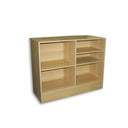 Maple Flat Top Wrap Counter – 48” L x 20” D x 38” H Retail Checkout & Cash Wrap Counter
