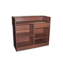 4 ft Cherry Ledgetop Retail Counter 48” L x 22” D x 42” H Checkout & Display Counter for Store Fixtures