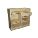 4ft Ledge Top Cash Register Stand 48"L x 22"D x 42"H - Maple
