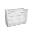 4Ft Full Vision Display Showcase 48"L x 18"D x 38"H - White
