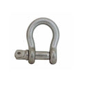 Mil Spec Marine T316 Drop Forged Stainless Steel 3/8" Screw Pin Anchor Shackle 1,500 Lbs WLL