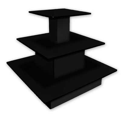 3 Tier Square Display Table 48" Wide x 48" Deep x 42" High