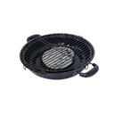 13" Nonstick Roasting Pan with Rack, Porcelain Enamel Steel Roaster for Oven, Grill & BBQ Cooking