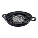 13" Nonstick Roasting Pan with Rack, Porcelain Enamel Steel Roaster for Oven, Grill & BBQ Cooking