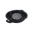 13" Nonstick Roasting Pan with Rack, Porcelain Enamel Steel Roaster for Oven, Grill & BBQ Cooking