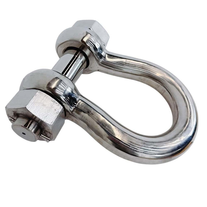 Marine Mil-Spec 1/2" Bolt Pin Anchor Shackle 3,000 Lbs WLL Stainless Steel T316