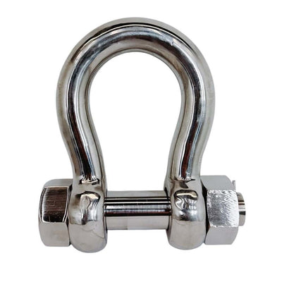 4 Pcs Mil-Spec 7/16" Bolt Pin Anchor Shackle 2,000 Lbs WLL Stainless Steel T316