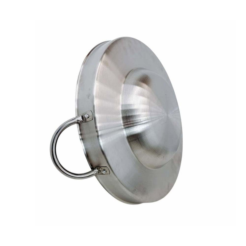 Stainless Steel 20" Concave Down Comal Set, Concave Comal para Tacos Set