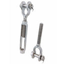 Mil Spec 1" x 6" Jaw Jaw Turnbuckle 8,000 Lbs WLL Stainless Steel T316