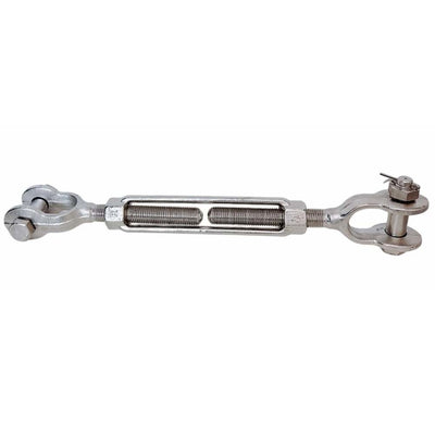 4 Pcs Mil Spec 1/4" x 4" Jaw Jaw Turnbuckle 500 Lbs WLL Stainless Steel T316