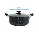 Nonstick Sauce Pan with Lid Sauce Pot Cooking Pot, Ergonomic Plastic Handle