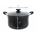 Nonstick Sauce Pan with Lid Sauce Pot Cooking Pot, Ergonomic Plastic Handle