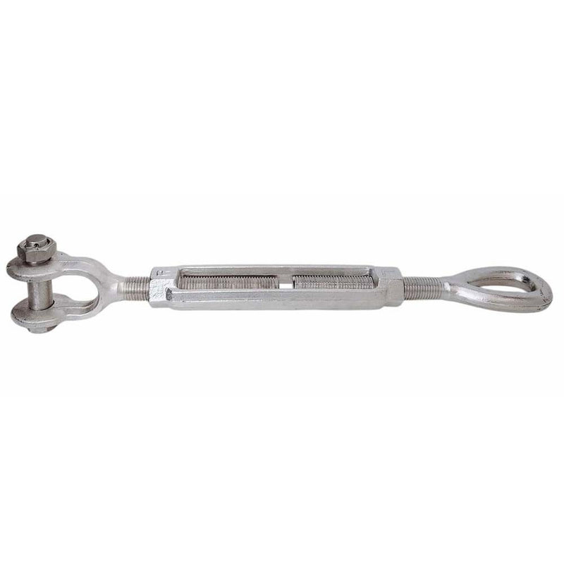 4 Pcs Mil-spec 1/4" x 4" Jaw Eye Turnbuckle 500 Lbs WLL Stainless Steel T316