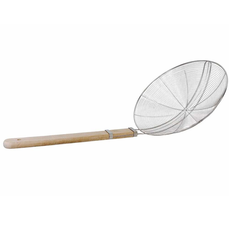 Stainless Steel Wire Skimmer Ladle for Cooking, Frying, Kitchen Utensils 10.5"