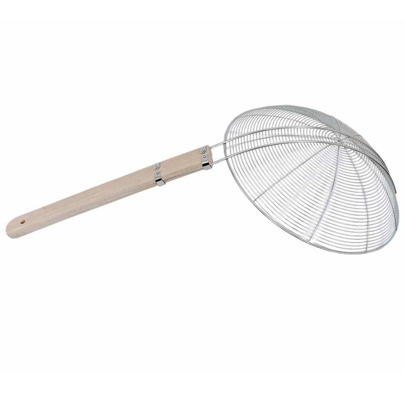 Stainless Steel Wire Skimmer Ladle for Cooking, Frying, Kitchen Utensils 10.5"