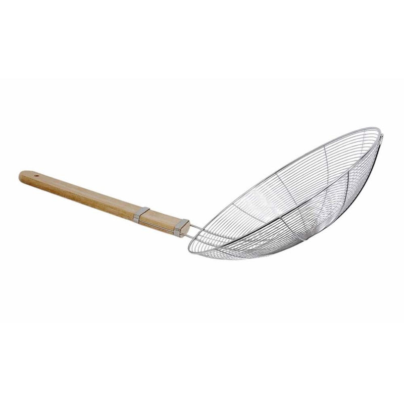 Stainless Steel Wire Skimmer Ladle for Cooking, Frying, Kitchen Utensils 10.5"