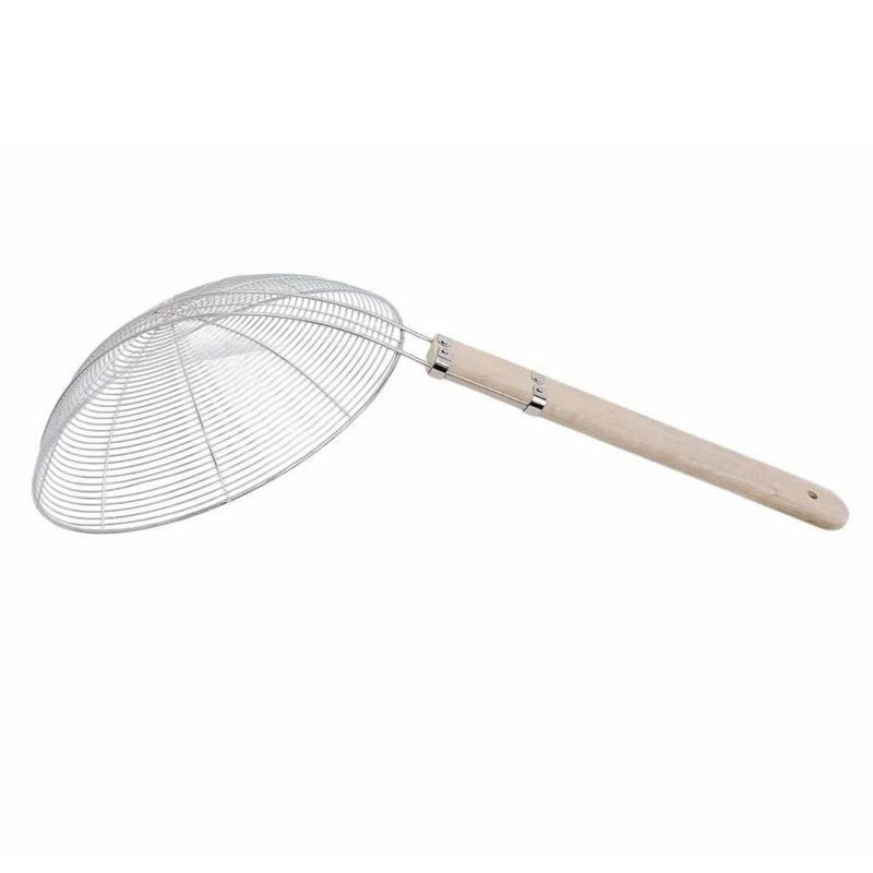 Stainless Steel Wire Skimmer Ladle for Cooking, Frying, Kitchen Utensils 9.5"