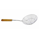 6" Stainless Steel Wire Skimmer, Fine Mesh Strainer Spoon for Frying, Cooking & Kitchen Use