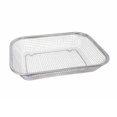 Rectangle Strainer Stainless Steel Mesh Sink Basket Strainer 11-1/2" x 8-1/2"