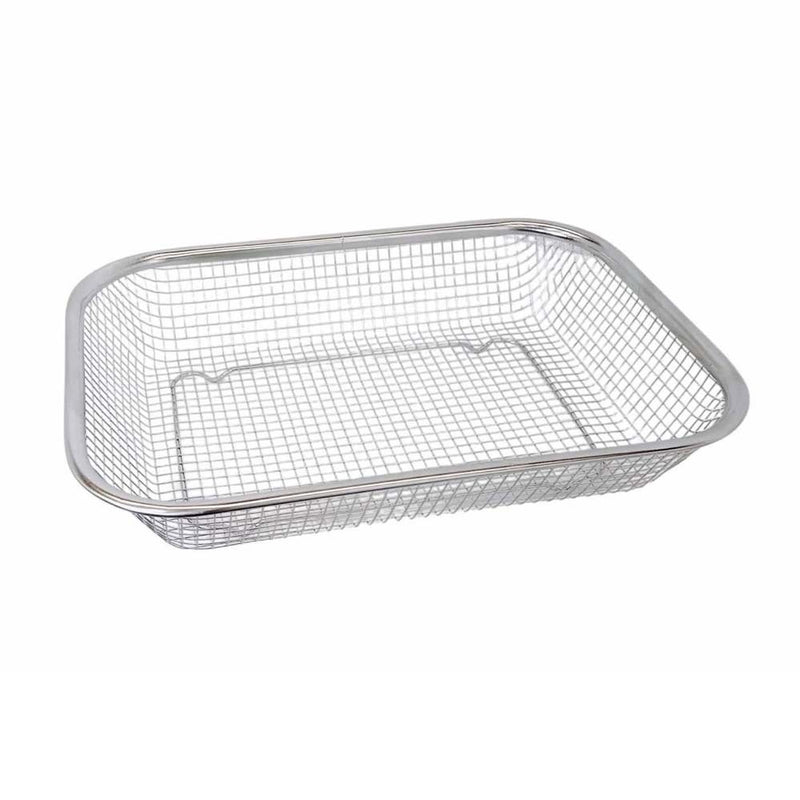 Rectangle Strainer Stainless Steel Mesh Sink Basket Strainer 11-1/2" x 8-1/2"