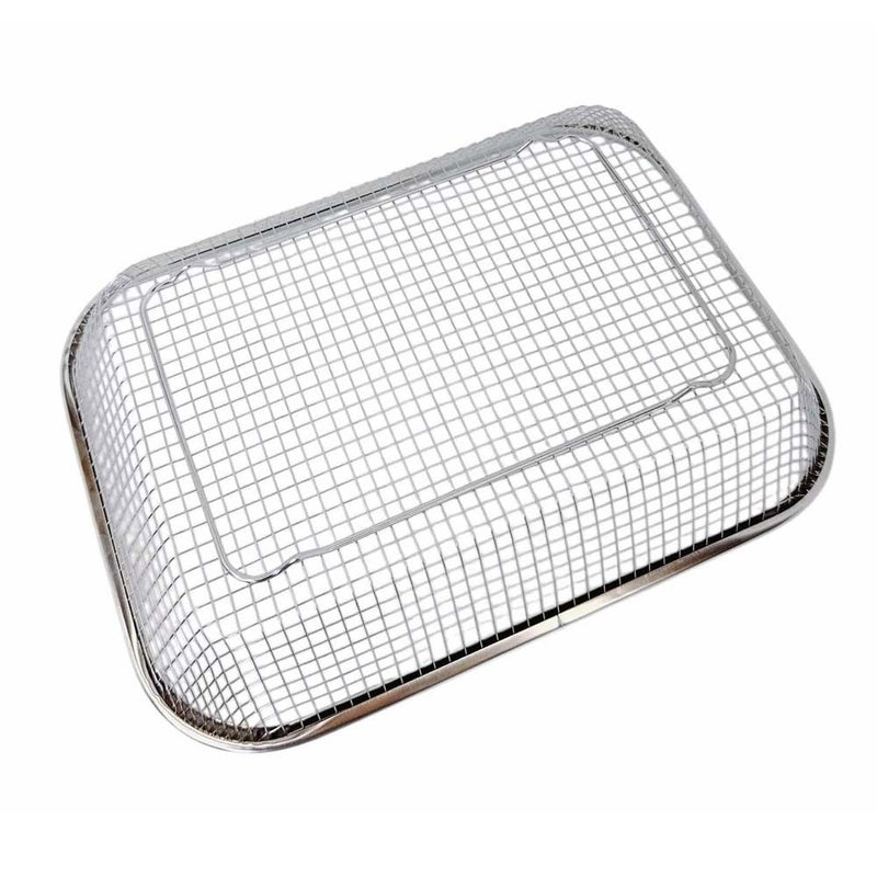 Rectangle Strainer Stainless Steel Mesh Sink Basket Strainer 11-1/2" x 8-1/2"