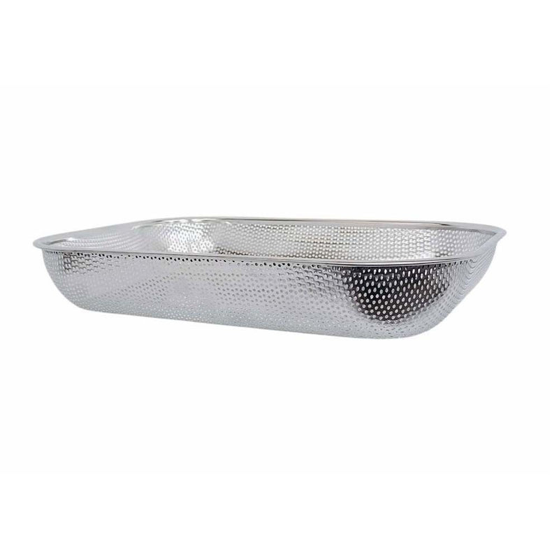 Rectangle Strainer Stainless Steel Mesh Sink Basket Strainer 14-3/4" x 10-3/4"
