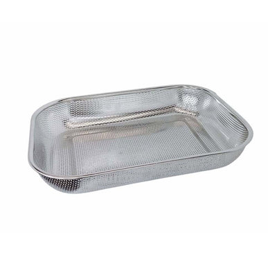 Rectangle Strainer Stainless Steel Mesh Sink Basket Strainer 14-3/4" x 10-3/4"