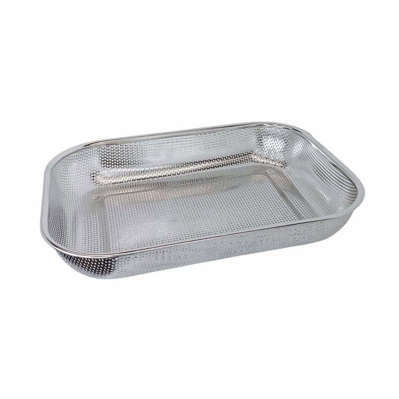 Rectangle Strainer Stainless Steel Mesh Sink Basket Strainer 14-3/4" x 10-3/4"