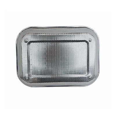 Rectangle Strainer Stainless Steel Mesh Sink Basket Strainer 14-3/4" x 10-3/4"