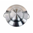 HD Comal Concave 23"x7" Stainless Steel Outdoor Para Carnitas Griddle Non-Stick