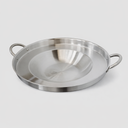 16" Stainless Steel Outdoor Comal Concave Para Carnitas Taco Plancha Griddle