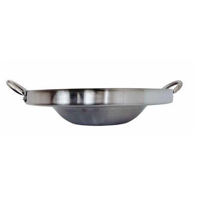 Comal Concave 16" Stainless Steel Outdoor Para Carnitas Taco Plancha Griddle