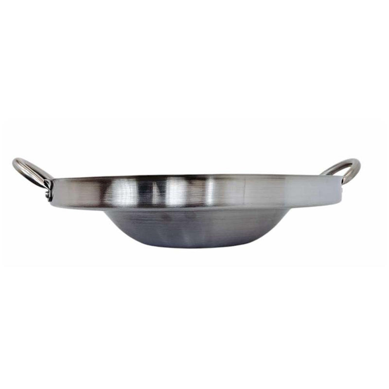 Comal Concave 16" Stainless Steel Outdoor Para Carnitas Taco Plancha Griddle