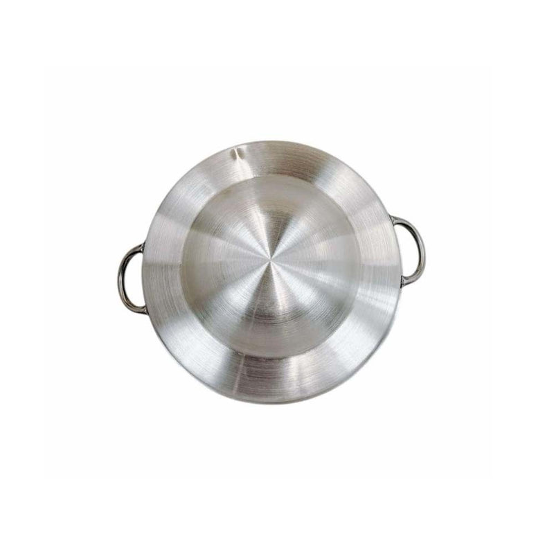 Comal Concave 16" Stainless Steel Outdoor Para Carnitas Taco Plancha Griddle
