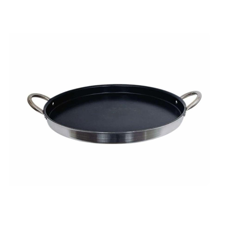 16" Stainless Steel Outdoor Comal Para Carnitas Taco Plancha Griddle Tortillas
