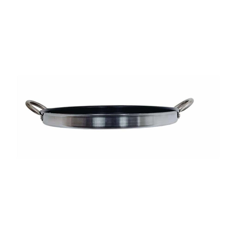 16" Stainless Steel Outdoor Comal Para Carnitas Taco Plancha Griddle Tortillas