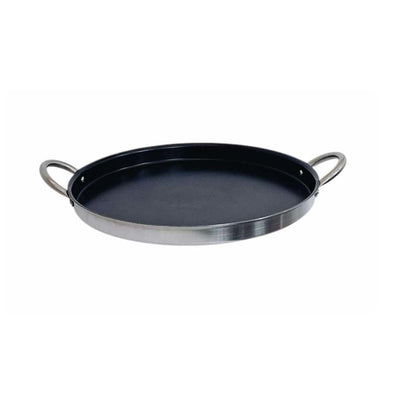 16" Stainless Steel Outdoor Comal Para Carnitas Taco Plancha Griddle Tortillas