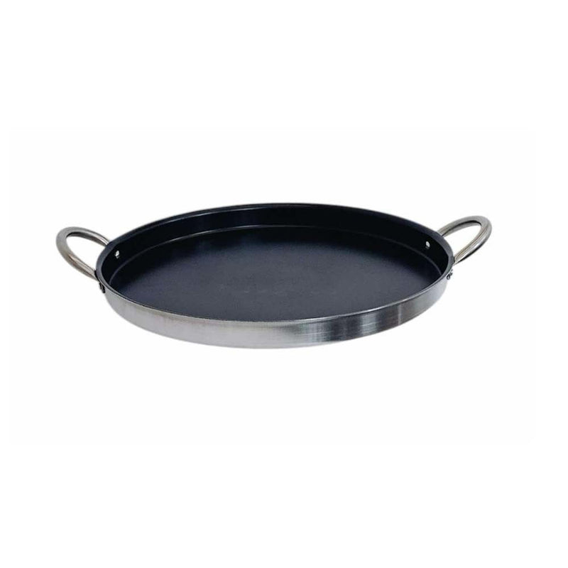 16" Stainless Steel Outdoor Comal Para Carnitas Taco Plancha Griddle Tortillas
