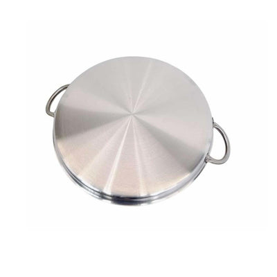 16" Stainless Steel Outdoor Comal Para Carnitas Taco Plancha Griddle Tortillas