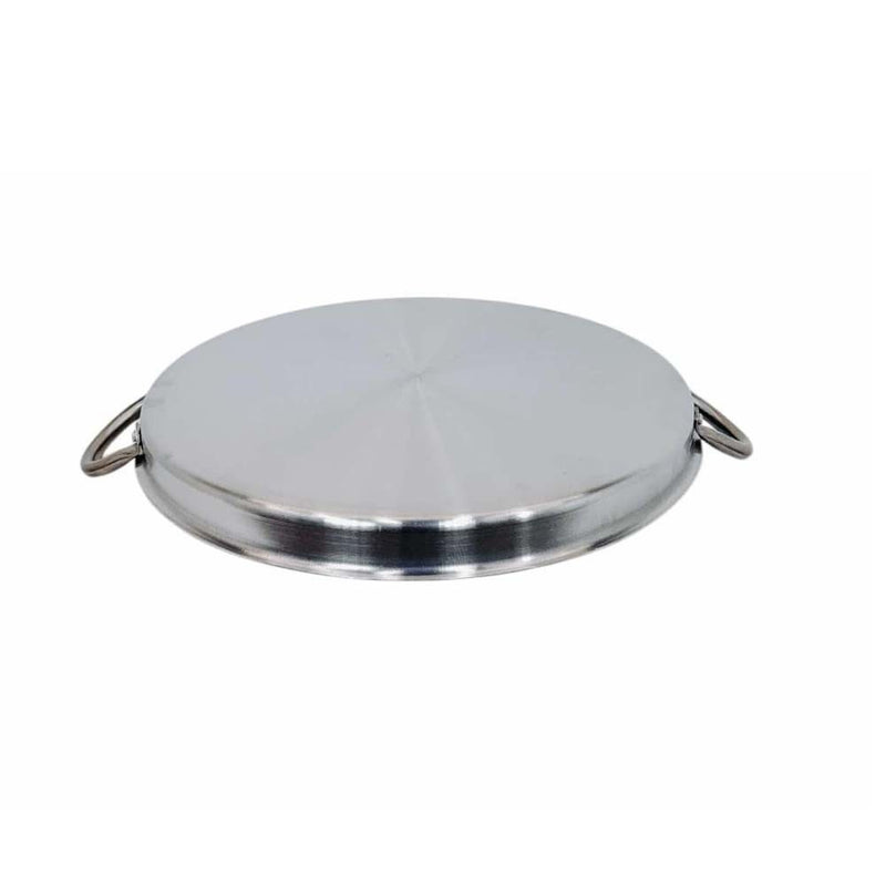 16" Stainless Steel Outdoor Comal Para Carnitas Taco Plancha Griddle Tortillas