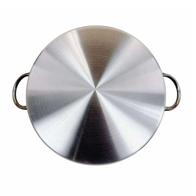 21.5" Stainless Steel Non-Stick Comal Para Carnitas Plancha Griddle Tortillas