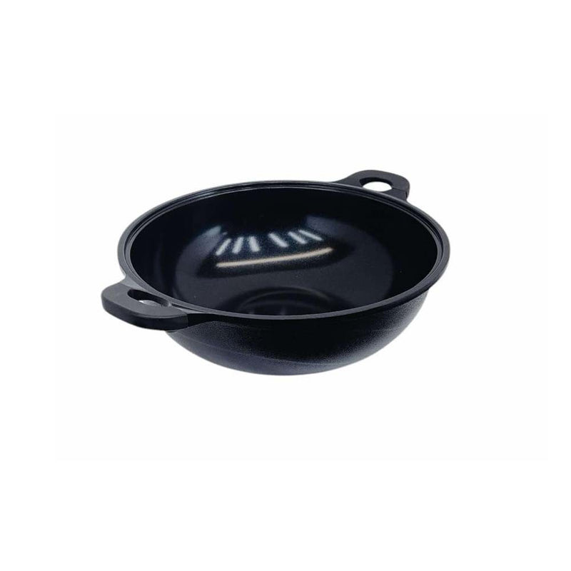 MADE IN KOREA 15" Marble Non-Stick Coating Venice Stock Pot, Tempered Glass Lid
