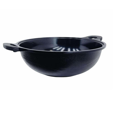MADE IN KOREA 15" Marble Non-Stick Coating Venice Stock Pot, Tempered Glass Lid