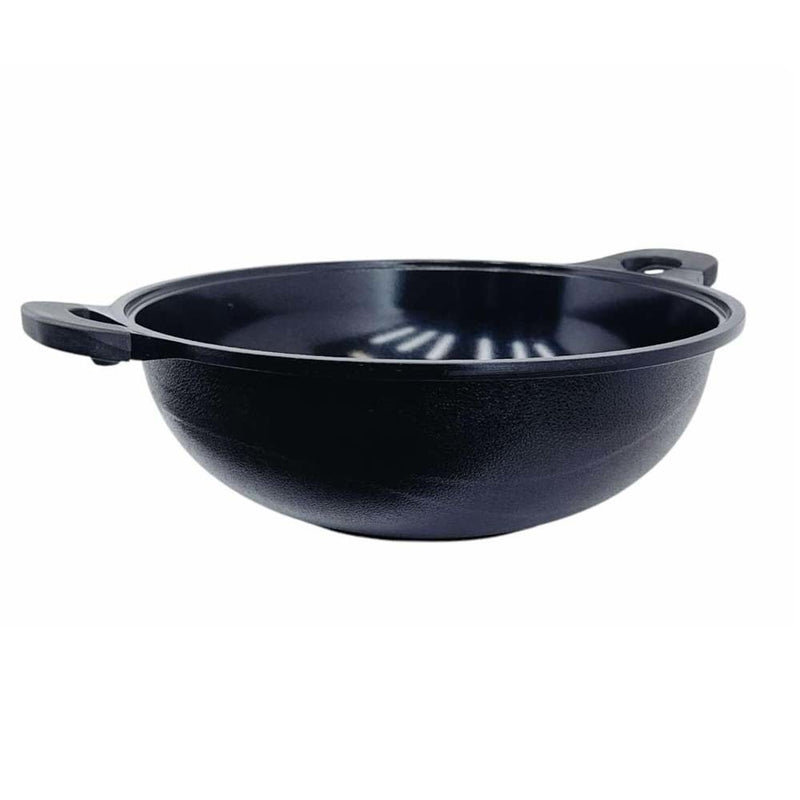 MADE IN KOREA 15" Marble Non-Stick Coating Venice Stock Pot, Tempered Glass Lid