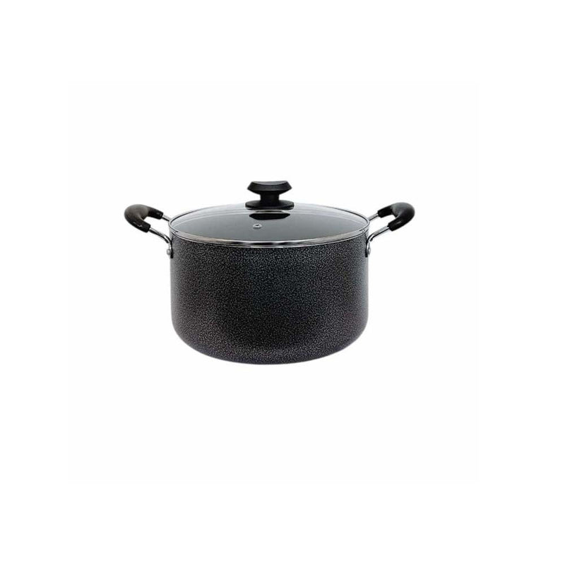 10-3/8" (26CM) Nonstick Sauce Pot Sauce Pan with Glass Lid, 8.5 QT Cooking Pot
