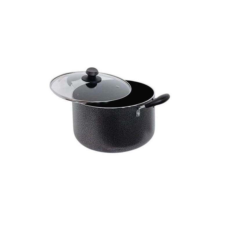 10-3/8" (26CM) Nonstick Sauce Pot Sauce Pan with Glass Lid, 8.5 QT Cooking Pot