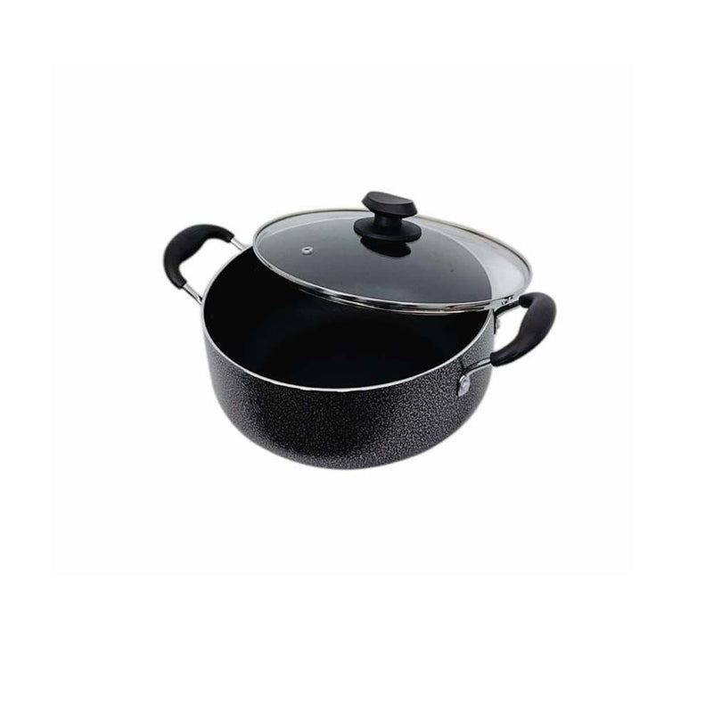8" (20CM) Nonstick Sauce Pot Sauce Pan with Lid, 3QT Cooking Pot, Double Handles