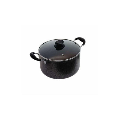 11"/28CM Nonstick Sauce Pot Sauce Pan with Lid, 10 QT Cooking Pot, Double Handles